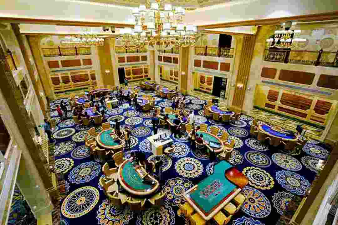 Casino của JinBei rộng lớn, hiện đại