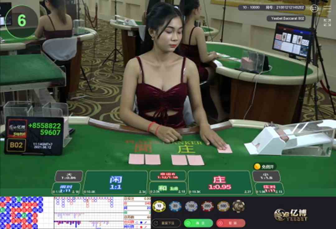 Yeebet Casino với những tựa game đỉnh cao